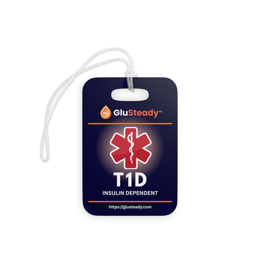 GluSteady™ T1D Luggage Tags