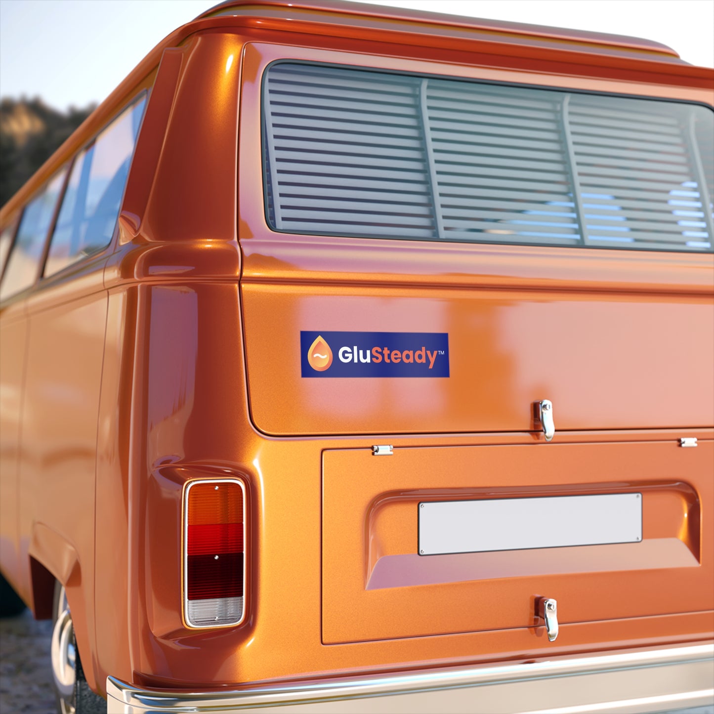 GluSteady™ Bumper Sticker